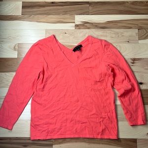 Ann Taylor v neck elegant sweater